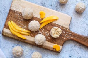 Vegane Kokos Energy Balls