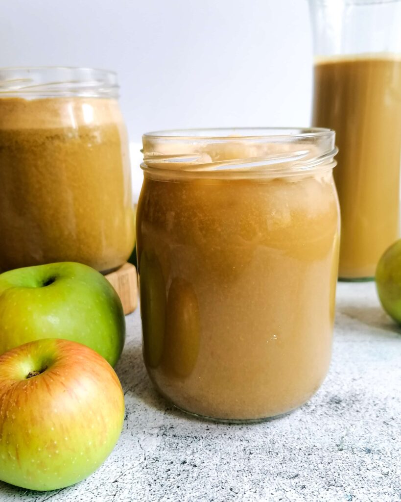 Einfaches Rezept Naturtrüber Apfelsaft