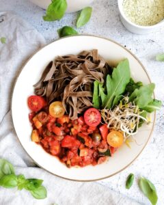 Leckere Gemüsebolognese in 10 Minuten|Einfache Gemüsebolognese vegetarisch