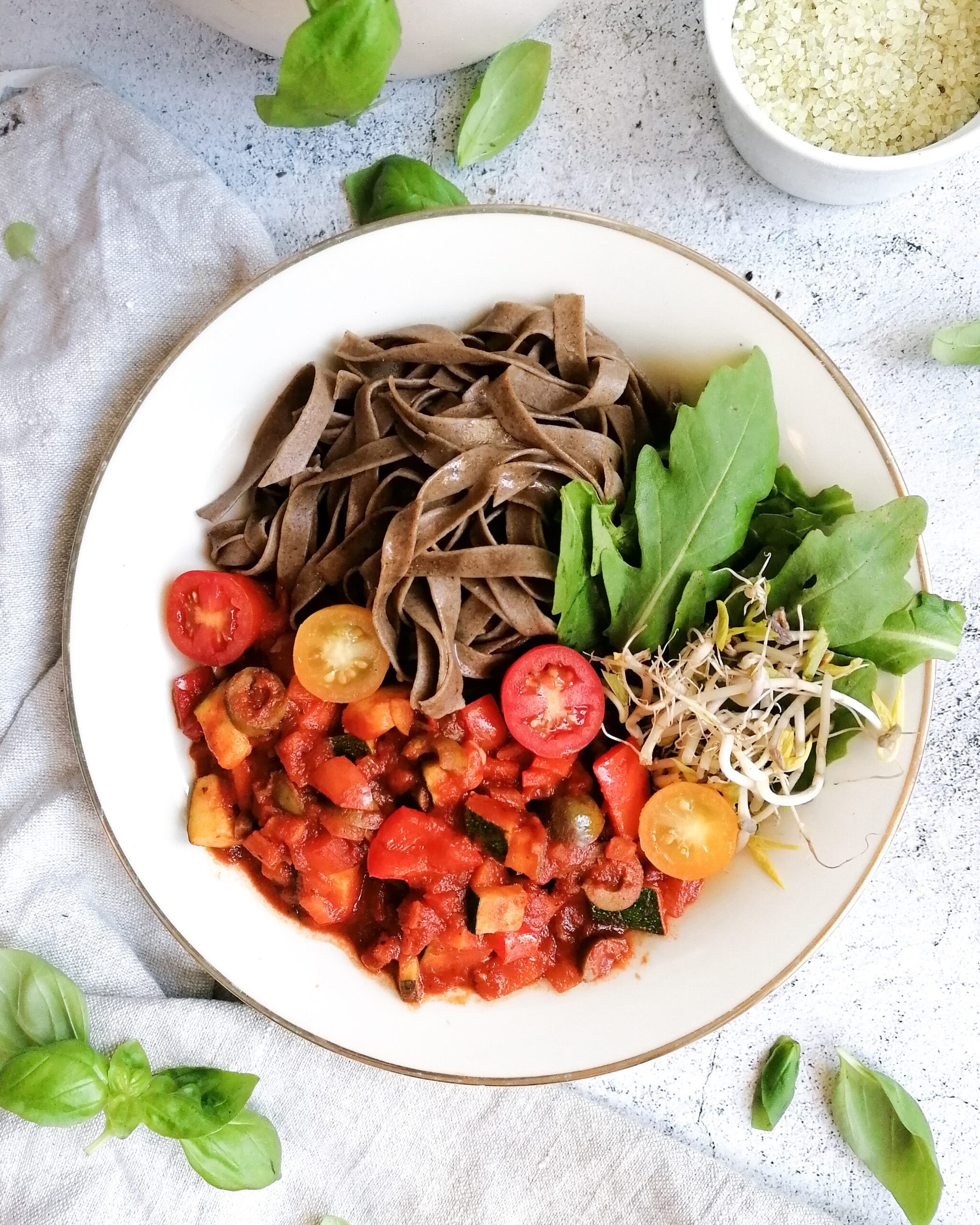 Leckere Gemüsebolognese in 10 Minuten|Einfache Gemüsebolognese vegetarisch