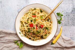 Spaghetti aglio Olio