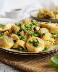 Tortellini alla Panna vegetarisch
