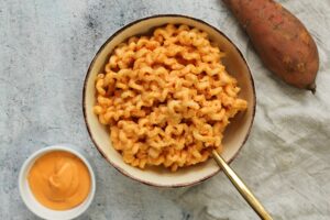 Fussili Longhi mit Süßkartoffel Mascrapone Soße