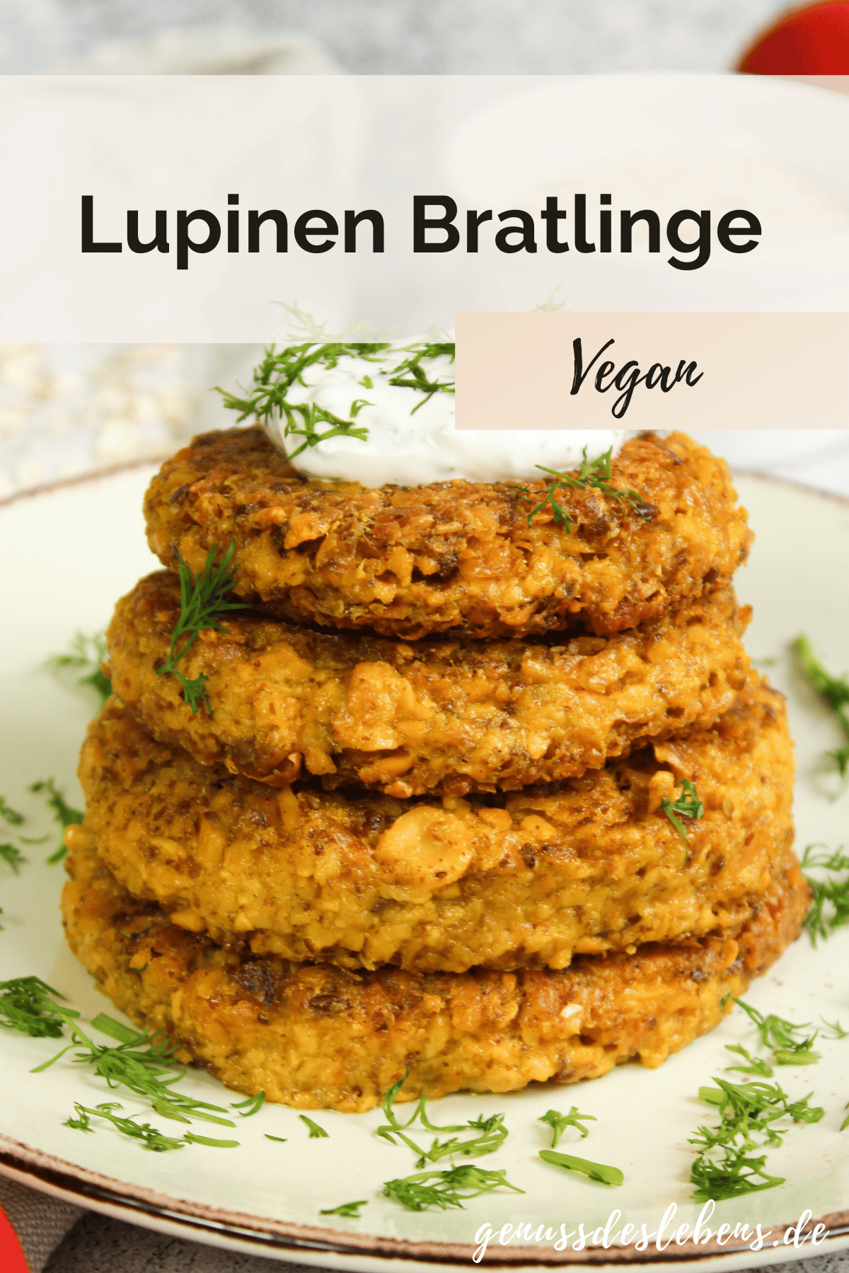 Lupinen Bratlinge