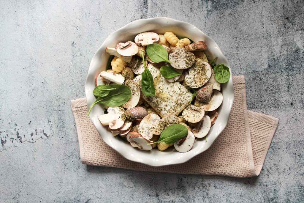 Gnocchi mit Spinat Sahne Soße