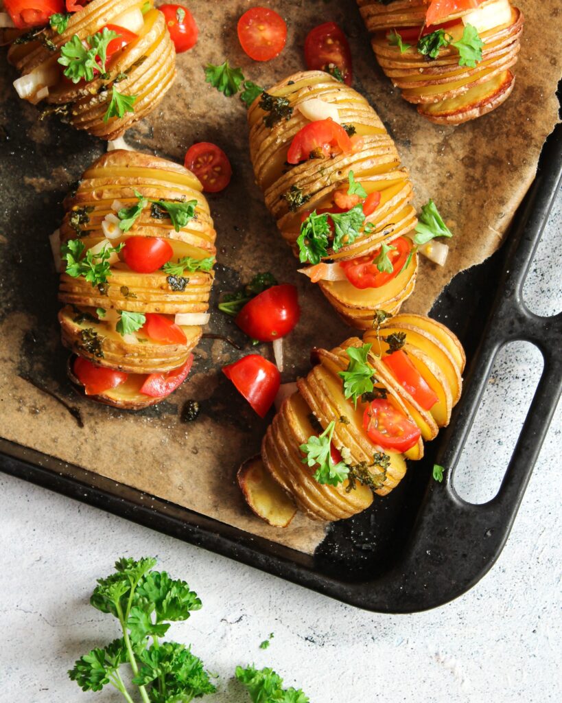 Hasselback Kartoffeln