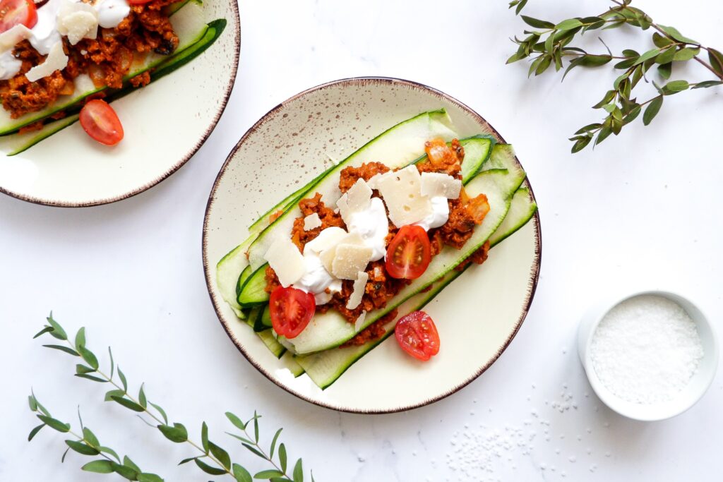 Low carb Lasagne vegetarisch