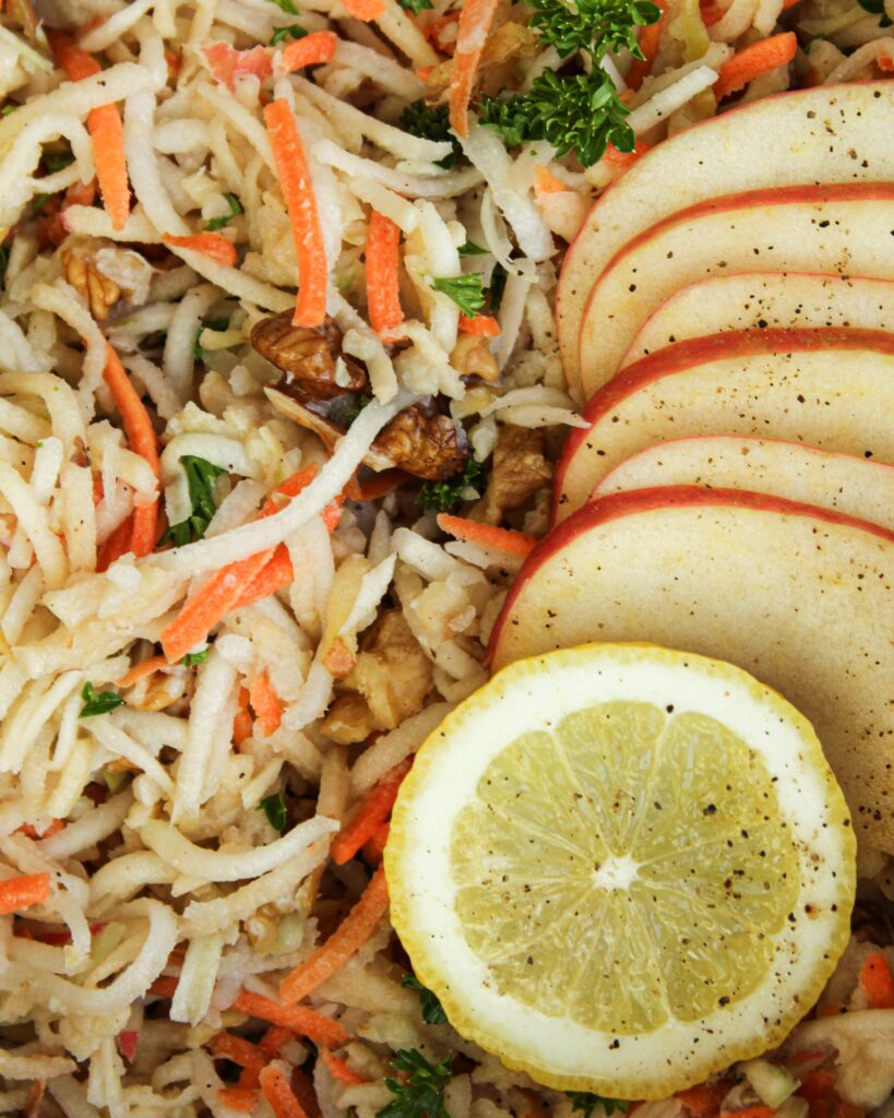 Apfel-Kohlrabi-Salat