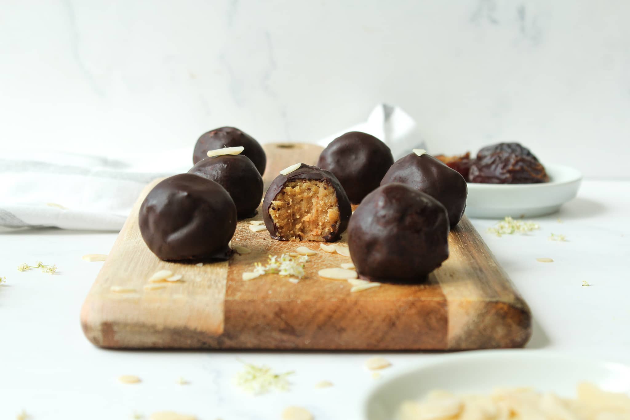 Energy Balls mit Kichererbsen