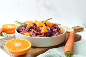 Rotkohl Salat vegan