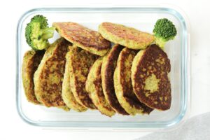 Brokkoli Bratlinge gesund|Low Carb Brokkoli Bratlinge