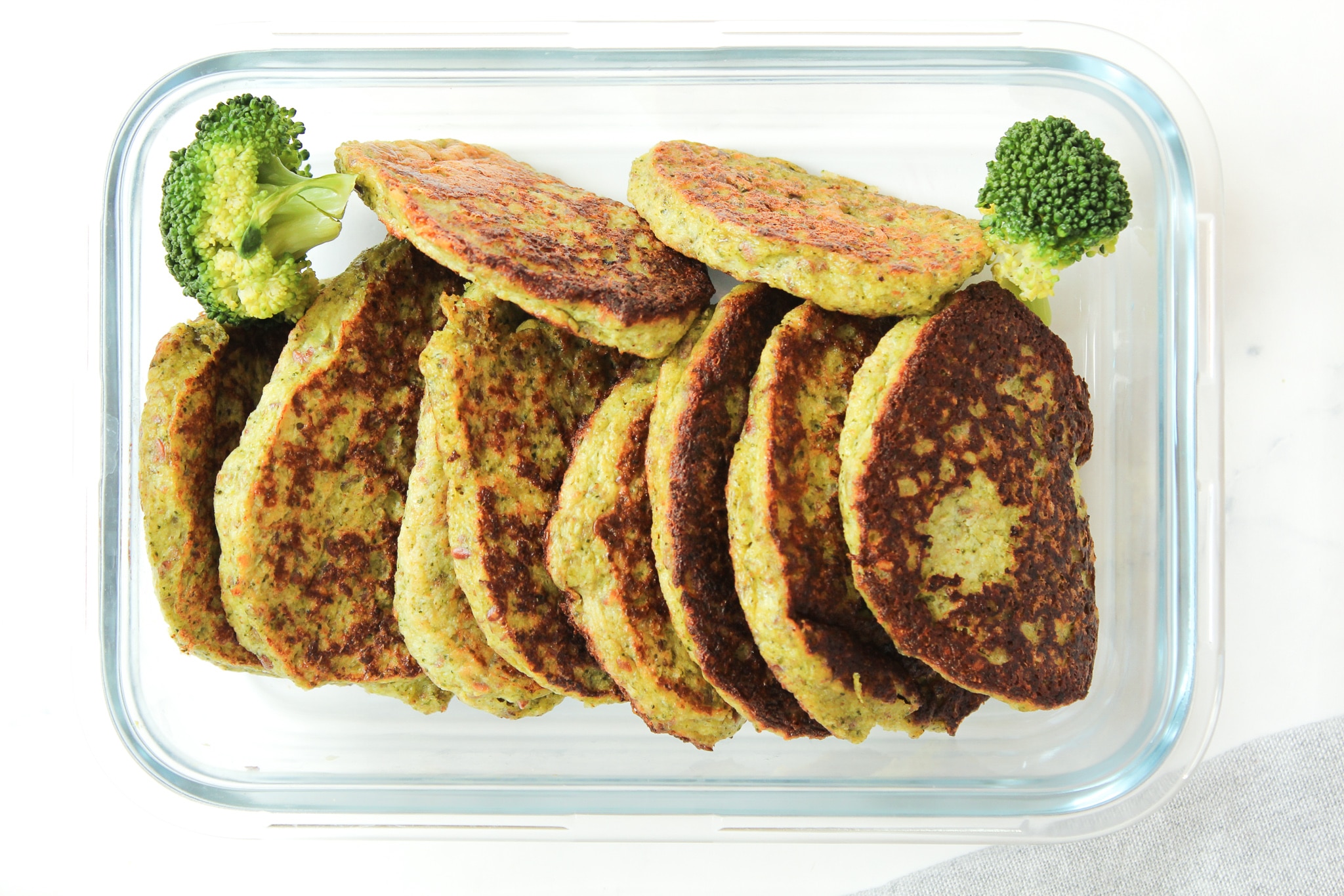 Brokkoli Bratlinge gesund|Low Carb Brokkoli Bratlinge