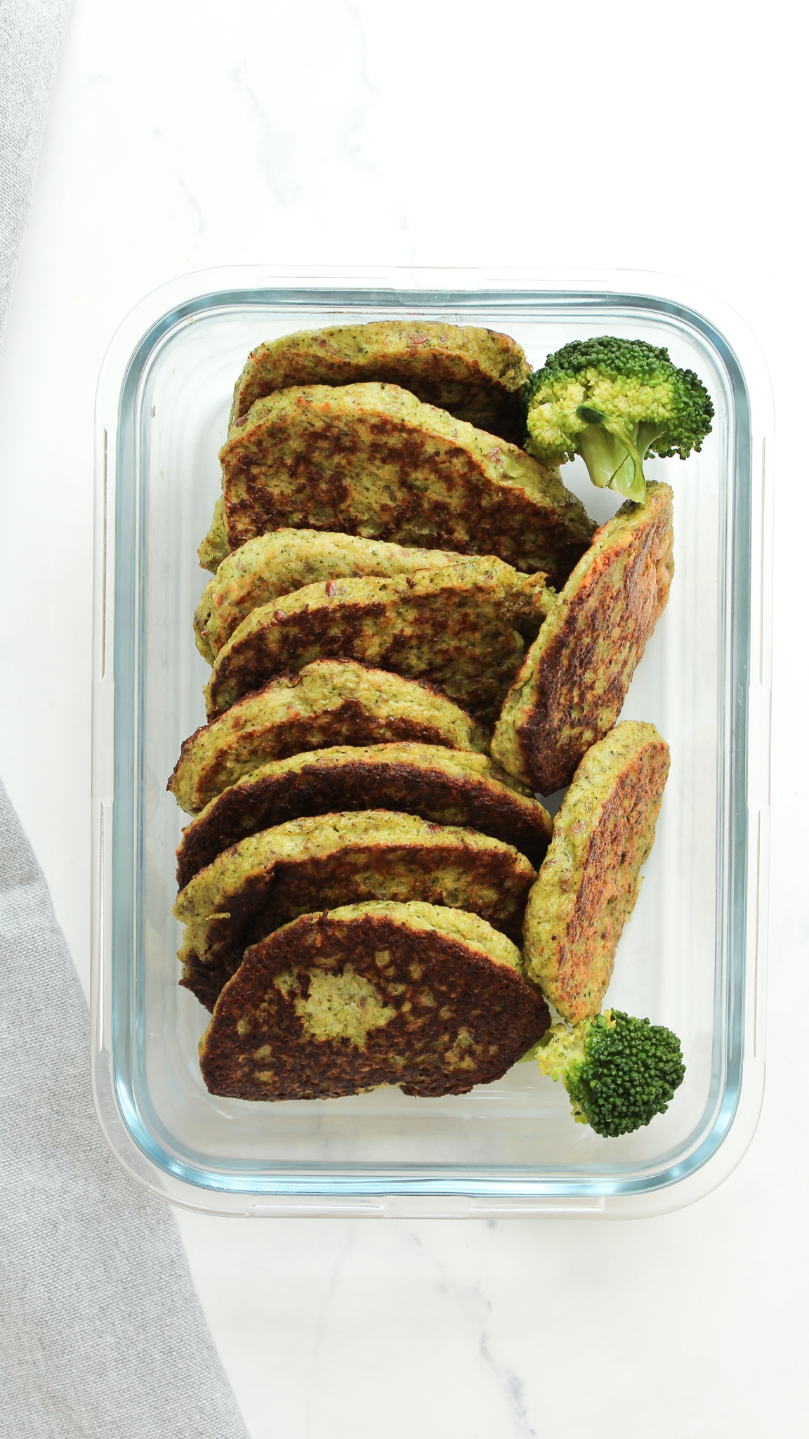 Low Carb Brokkoli Bratlinge