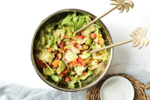 Big Mac Salat vegetarisch|Low Carb Big Mac Salat