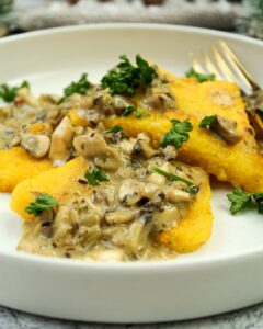 Vegane Pilzrahm Soße