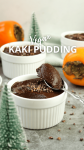 Zuckerfreies Dessert aus Kaki