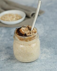 Overnight oats Grundrezept|Tiramisu Overnight Oats|Overnight Oats vegan - Snickers Oats|Snickers Oats