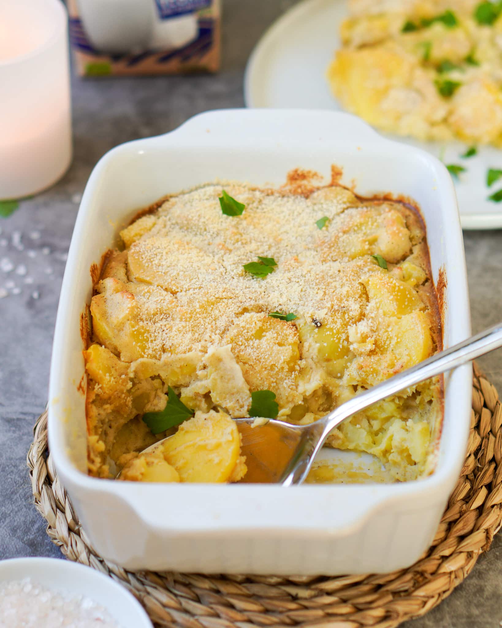 Kartoffelauflauf vegan