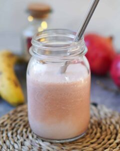 Granatapfel Smootihe mit Banane